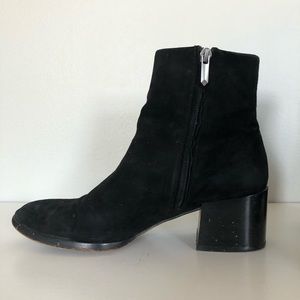 Sam Edelman black suede Joey boot